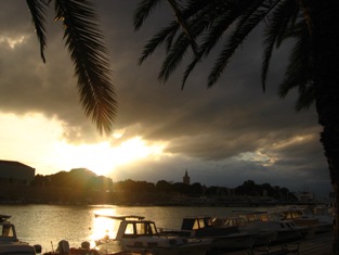 Zadar sunset