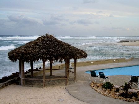 Vacation on the beach of Bahamas islands