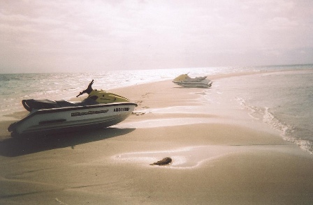 Jet ski water sport Bahamas