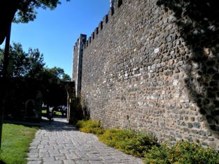 The wall of Beja Castle