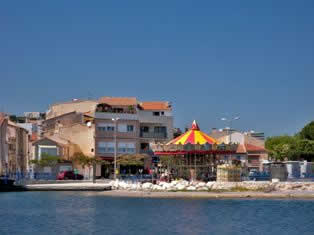 Martigues island L'Isle -France