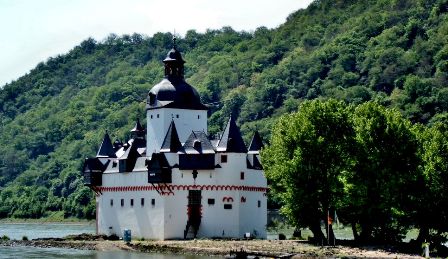 Rhine river  castles - Germany