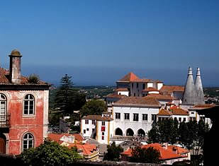 Sintra national palace building  - Portugal