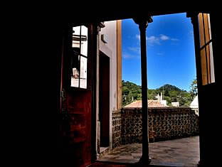 Balcony view from National palace of Sintra